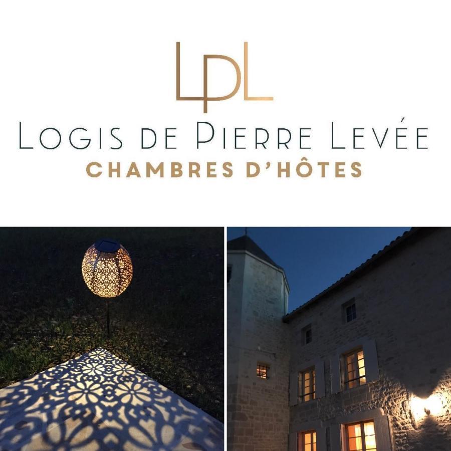 לינה וארוחת בוקר Bessines Logis De Pierre Levee מראה חיצוני תמונה
