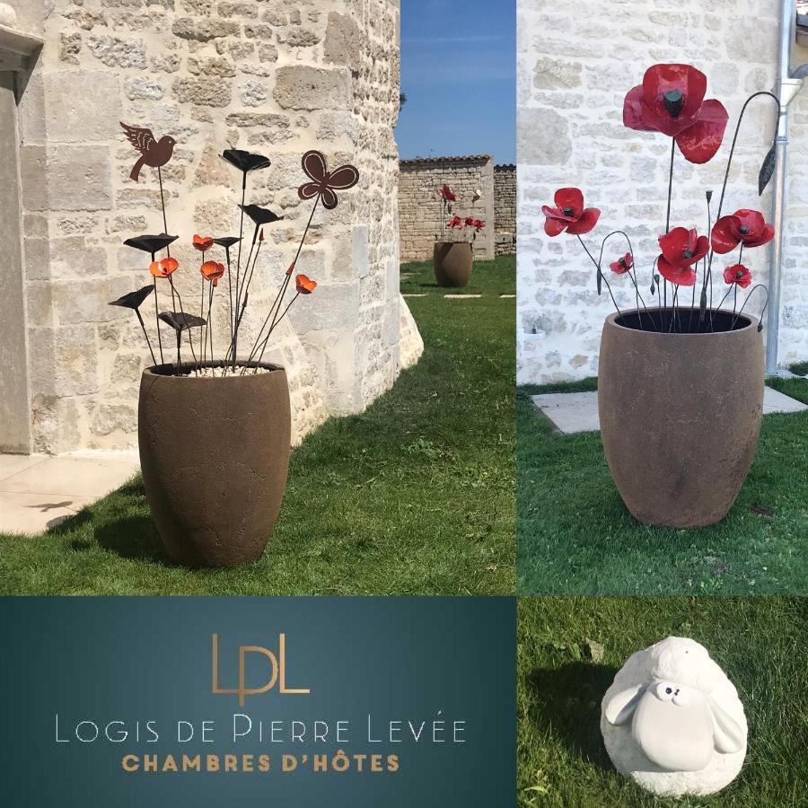 לינה וארוחת בוקר Bessines Logis De Pierre Levee מראה חיצוני תמונה