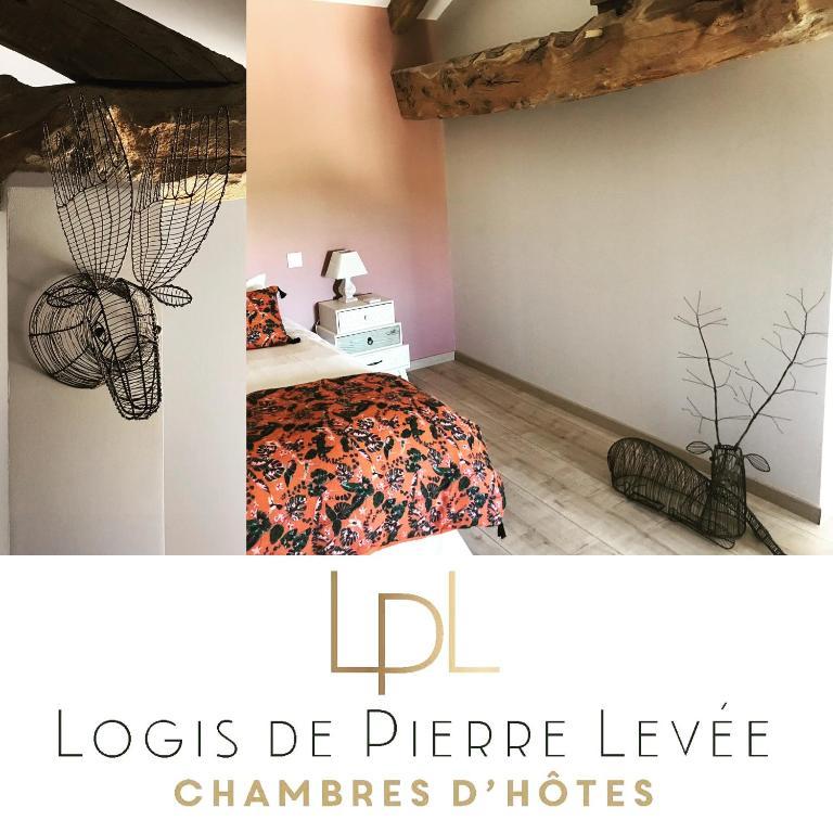 לינה וארוחת בוקר Bessines Logis De Pierre Levee מראה חיצוני תמונה