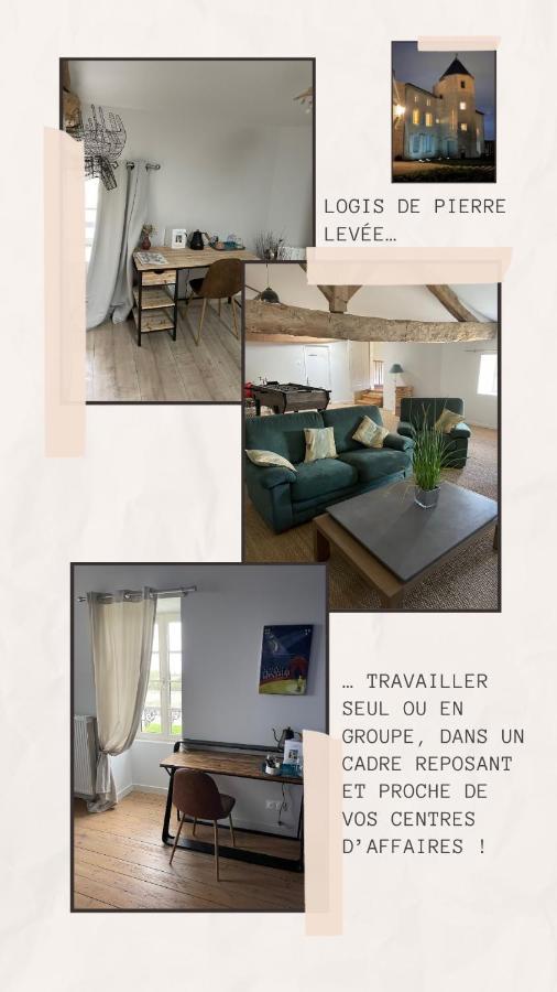 לינה וארוחת בוקר Bessines Logis De Pierre Levee מראה חיצוני תמונה